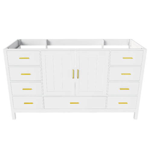 60" Bathroom Vanity Base Cabinet