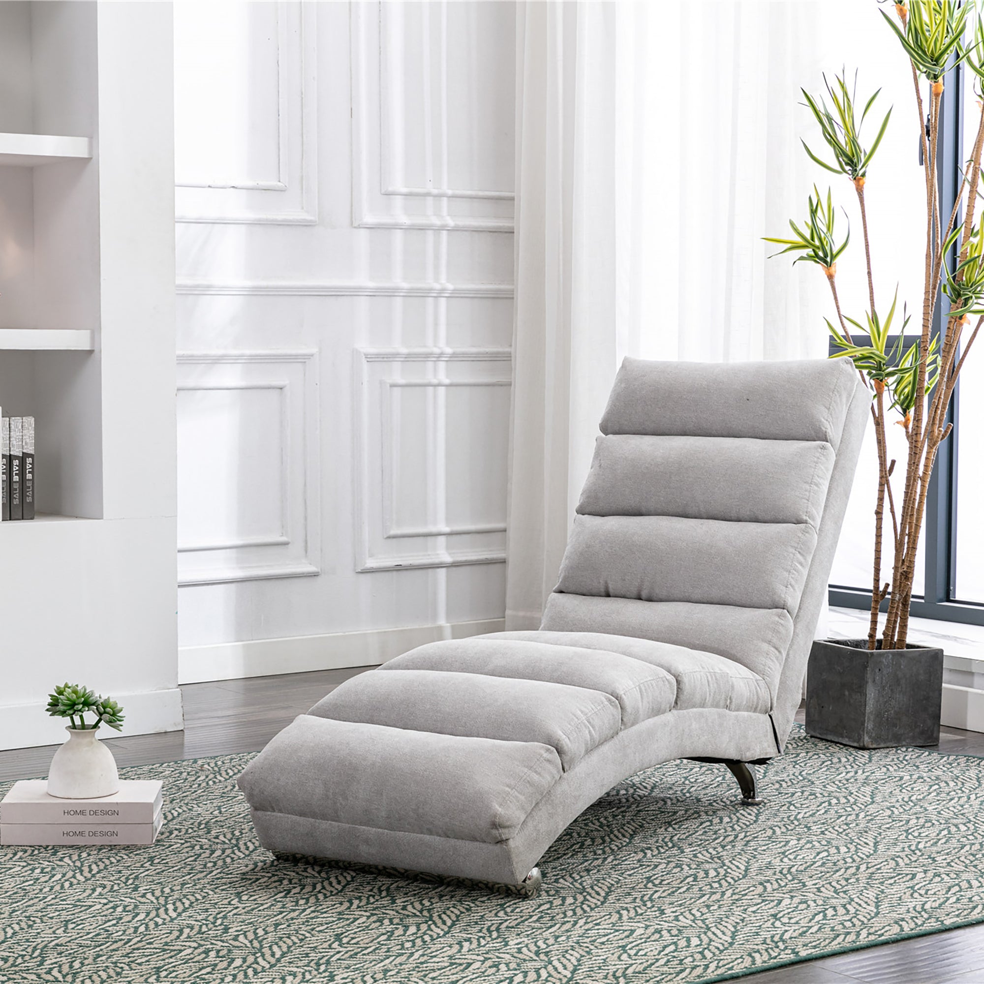 Coolmore Luxury Upholstered Chaise Lounge Chair
