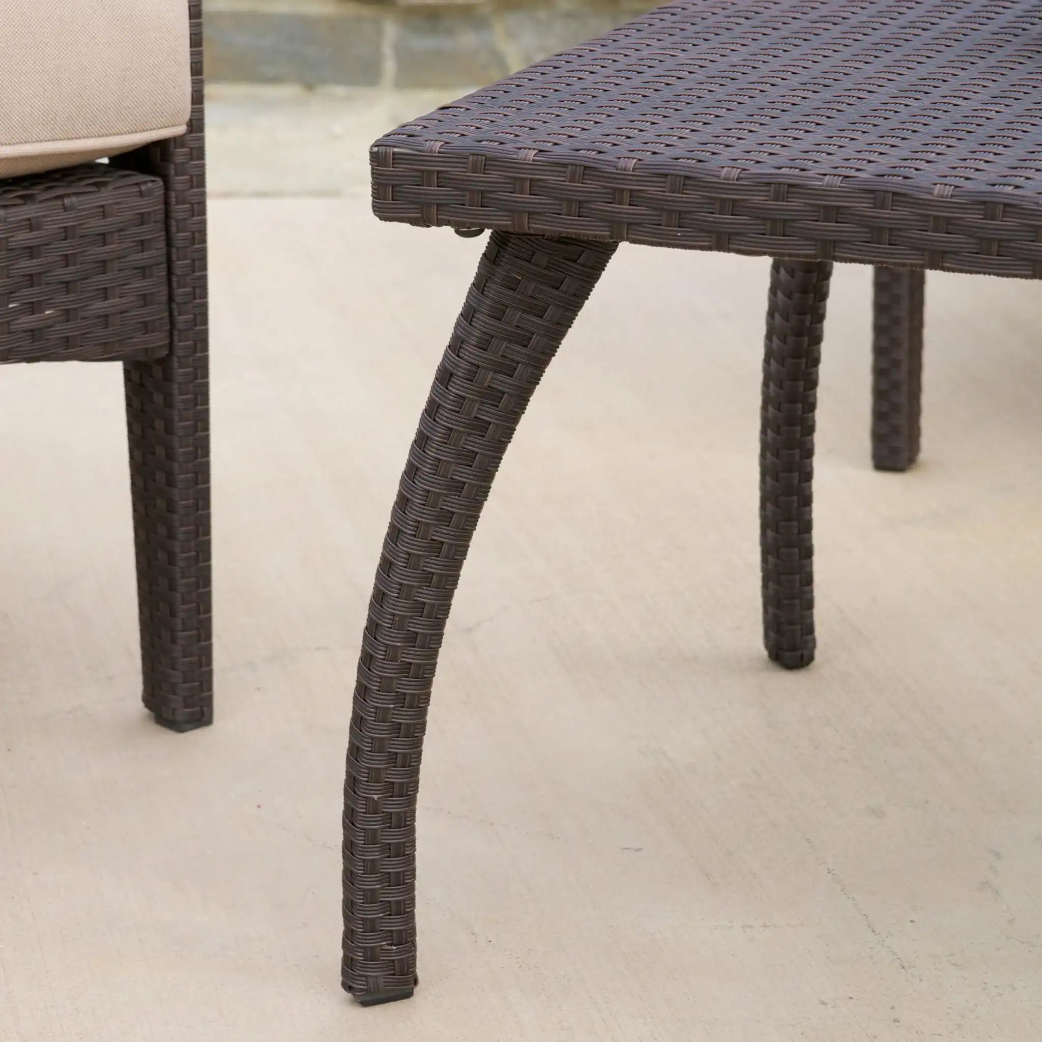 Honolulu 4-Piece Outdoor Wicker Seating Set