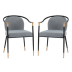 Modern Upholstered Dining Chair (Set of 2)