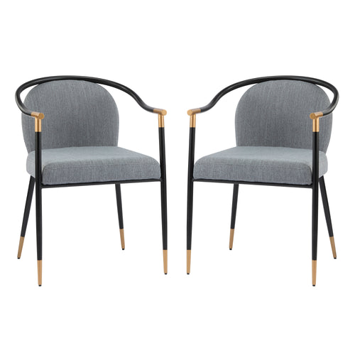 Modern Upholstered Dining Chair (Set of 2)