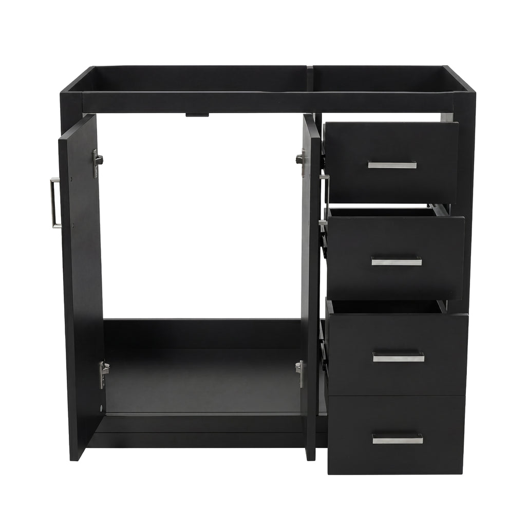 36" Bathroom Vanity Without Top Sink