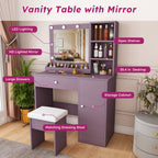 Stylish Vanity Desk Set