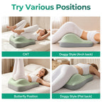 Ergonomic Memory Foam Support Pillow for Couples