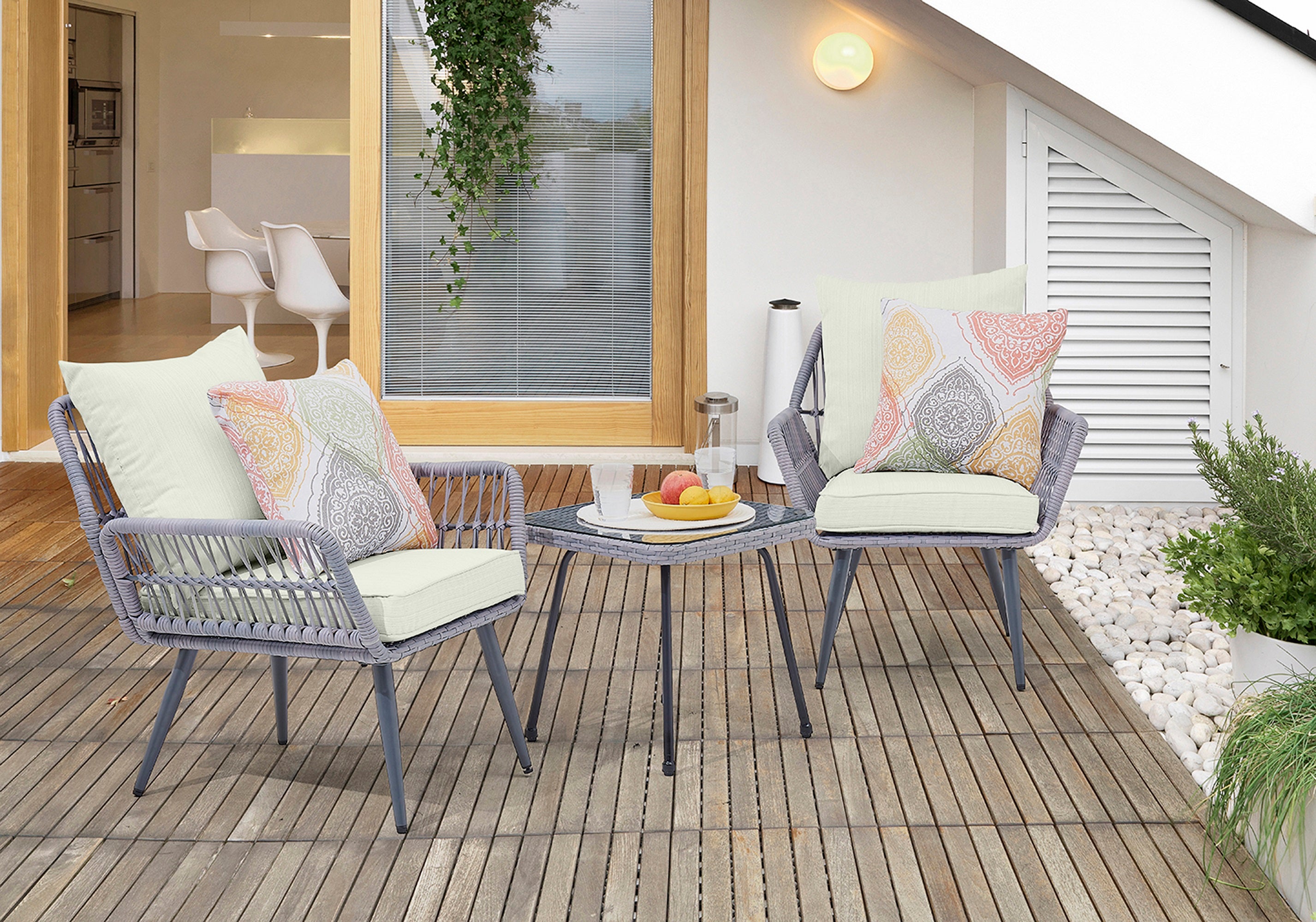 Cannes 3-Piece Conversation Set