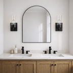 Zephyr Single Light Sconce With Clear Glass Metal