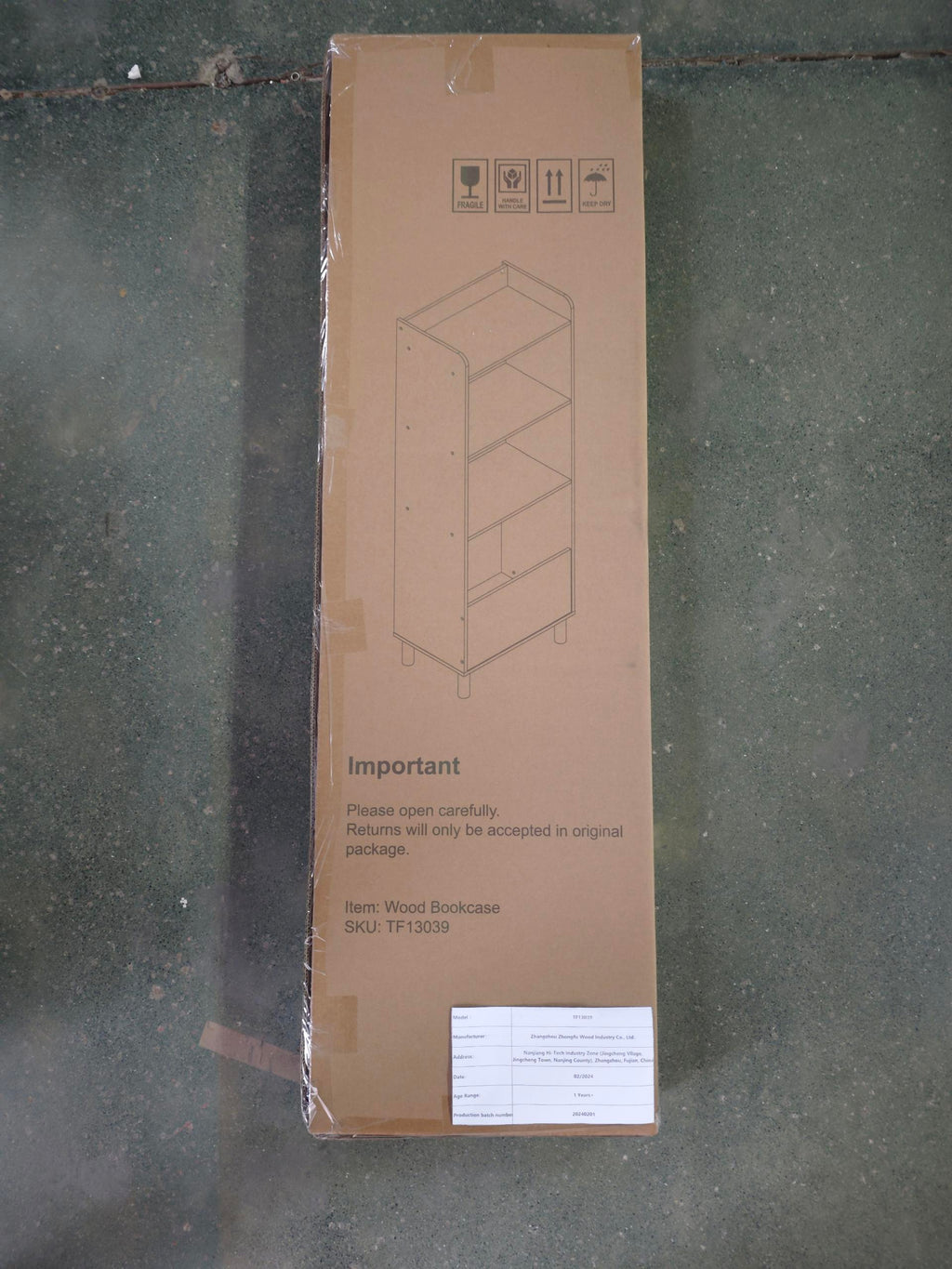 Kids 4-Tier Bookcase