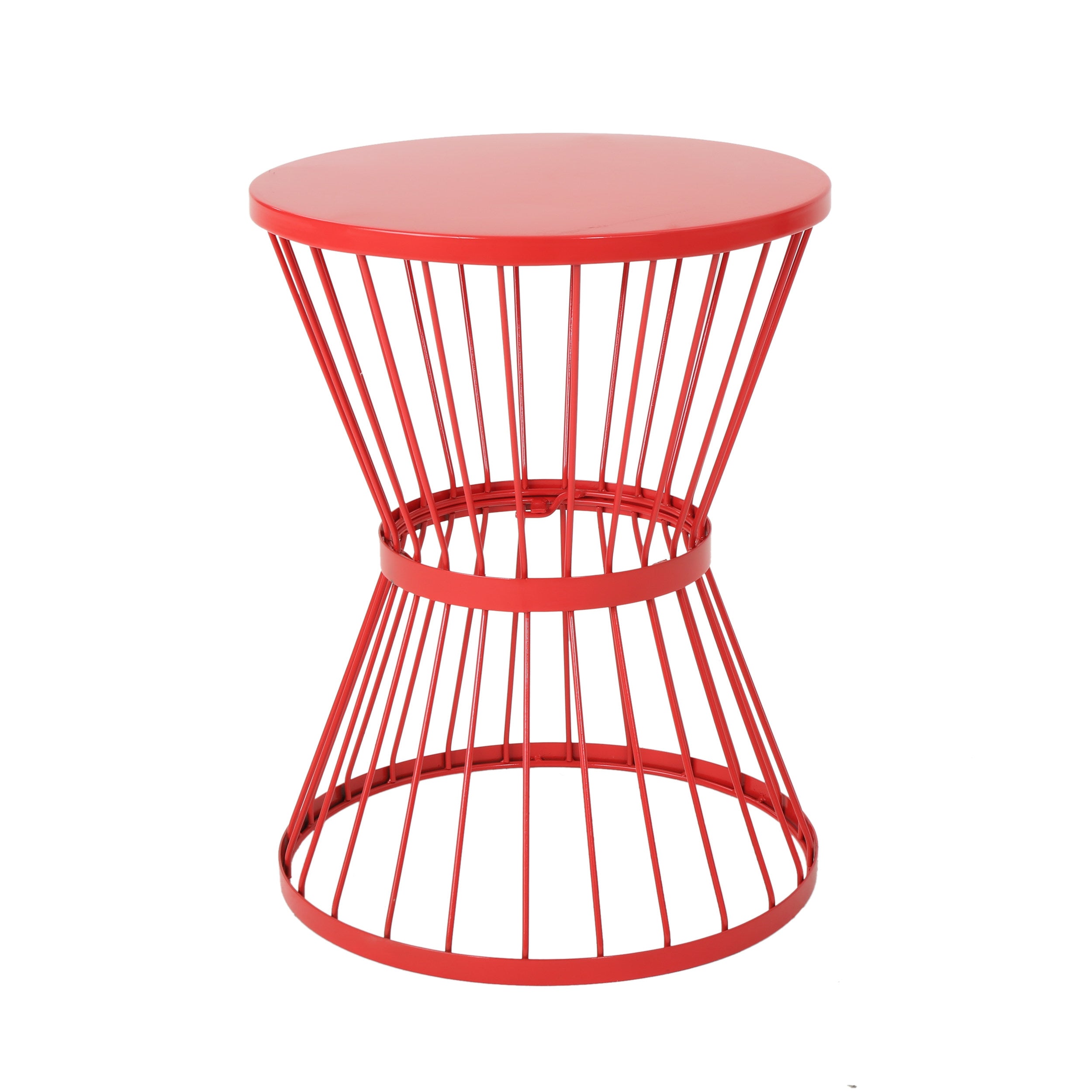 16" Stainless Steel Side Table