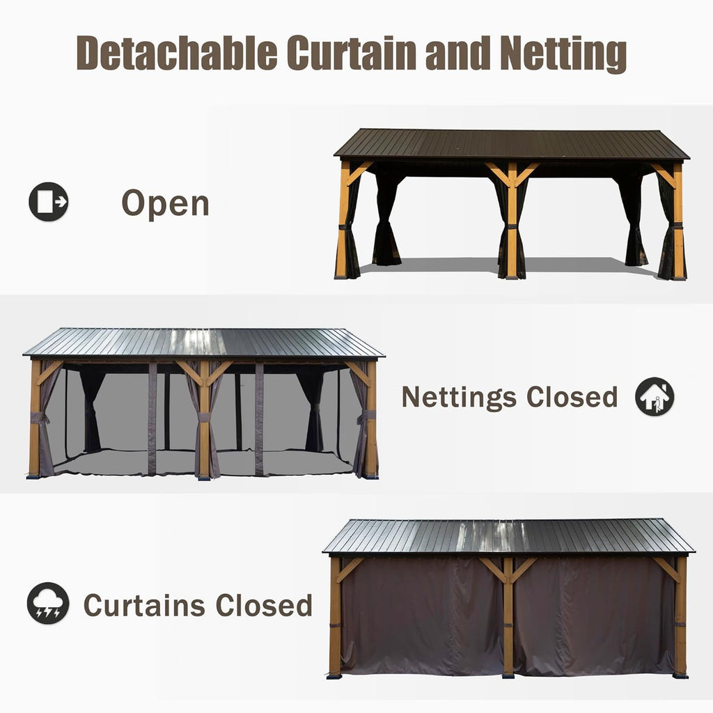Cedar Wood Gazebo