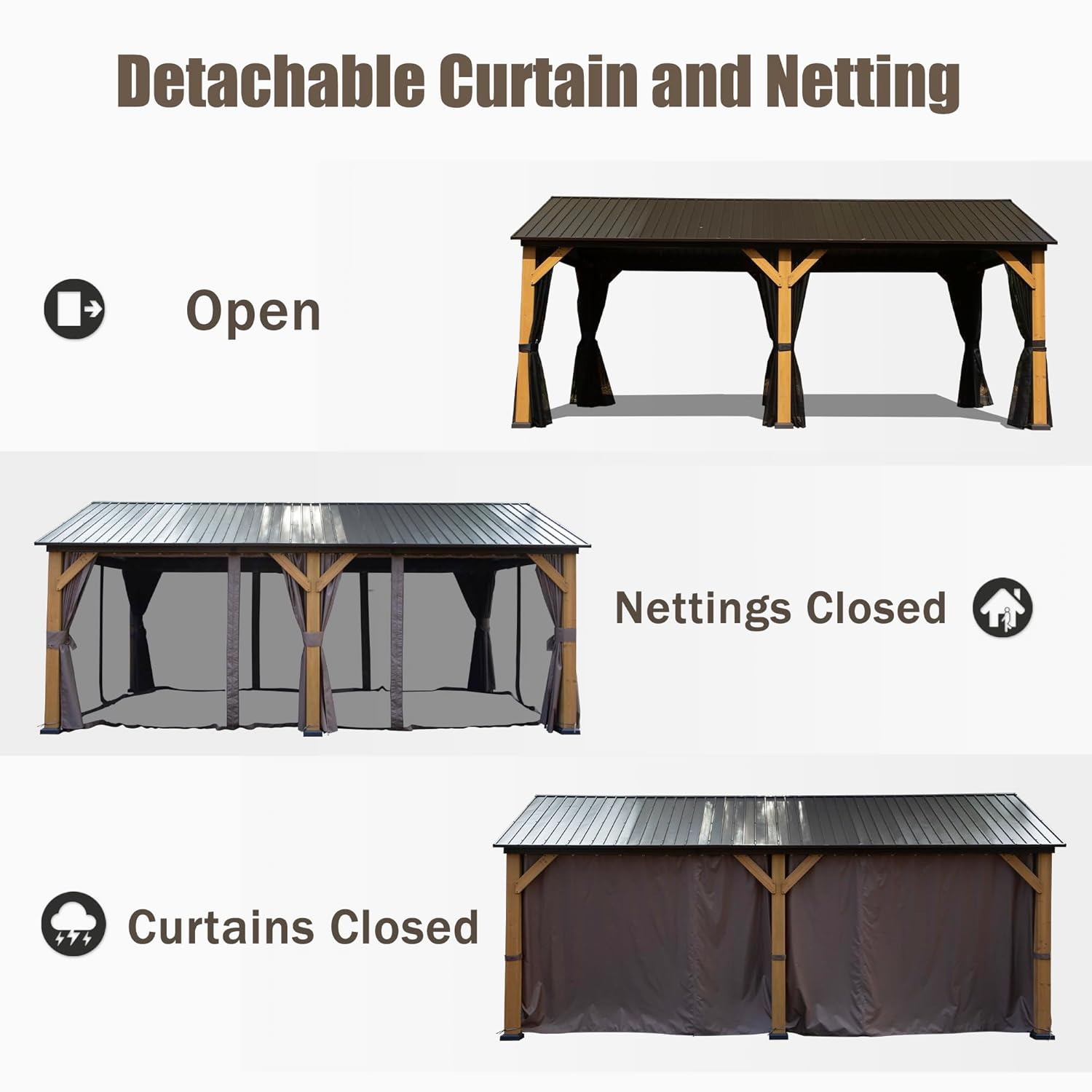 Cedar Wood Gazebo