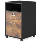 Mobile File Cabinet with Lock