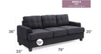 Glory Furniture Sandridge G515A-S Sofa