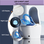Modern Smart Toilet With Bidet and Auto Features