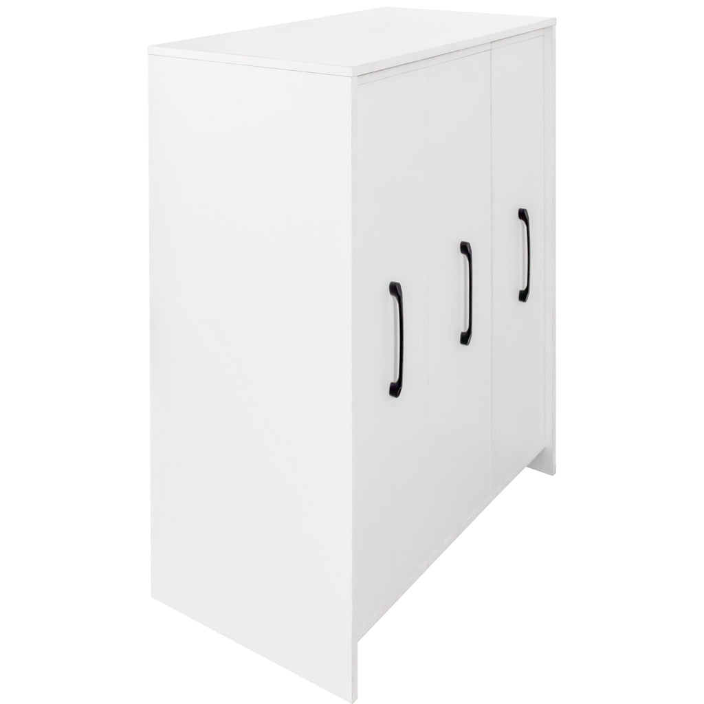 Bookcase with Three Pulled Out Doors