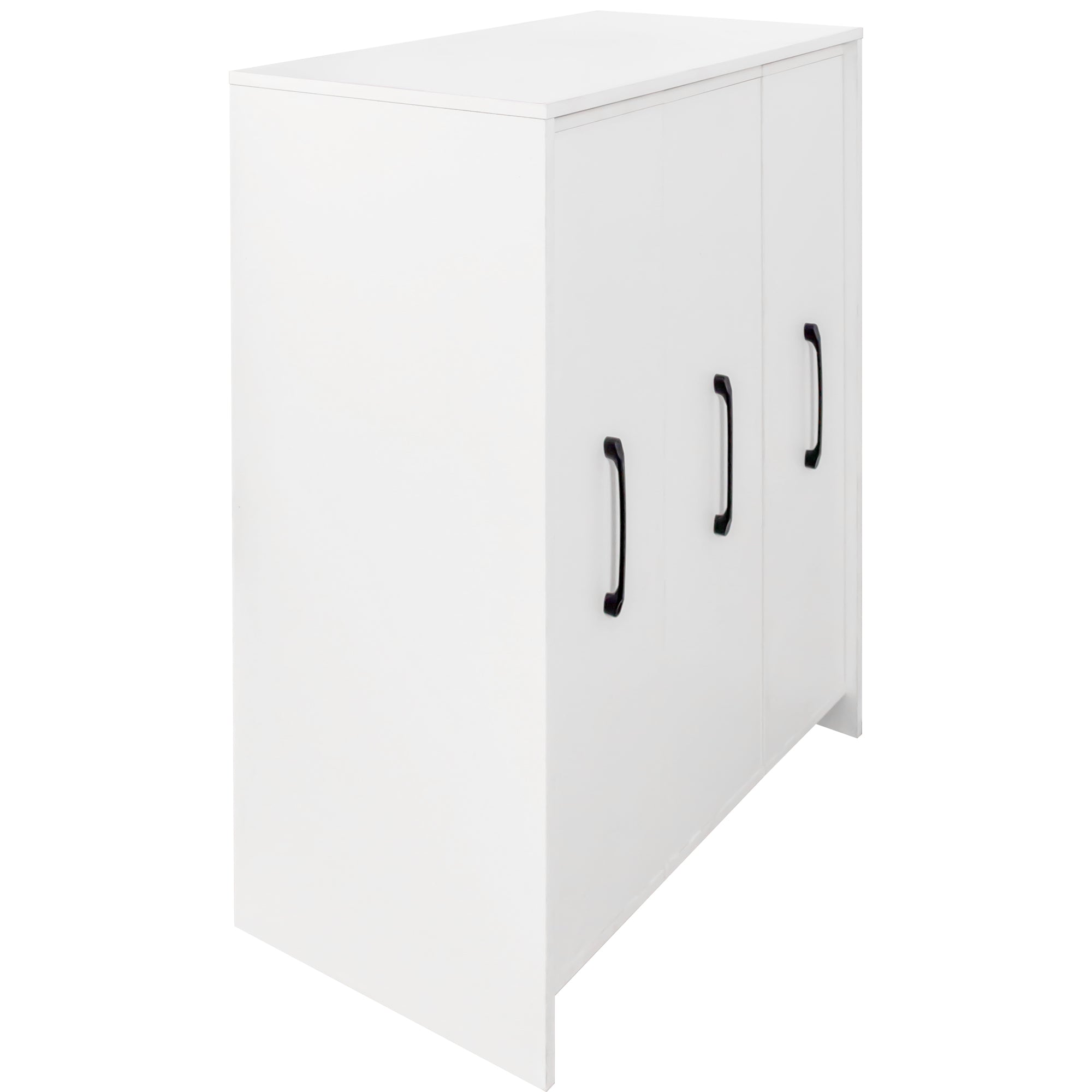 Bookcase with Three Pulled Out Doors