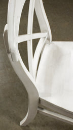 Harola Cross-back Dining Side Chairs in Set of 2, Smoky