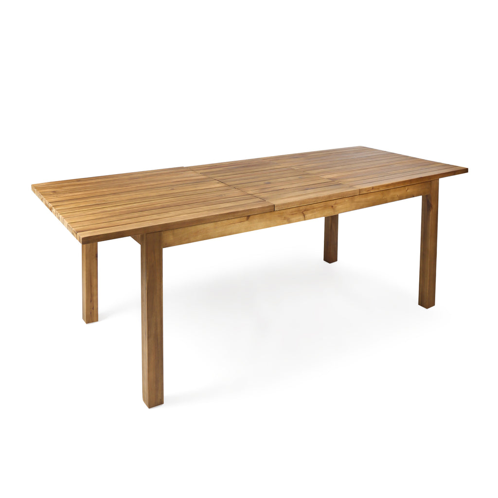 7 Pieces Acacia Wood Outdoor Dining Set