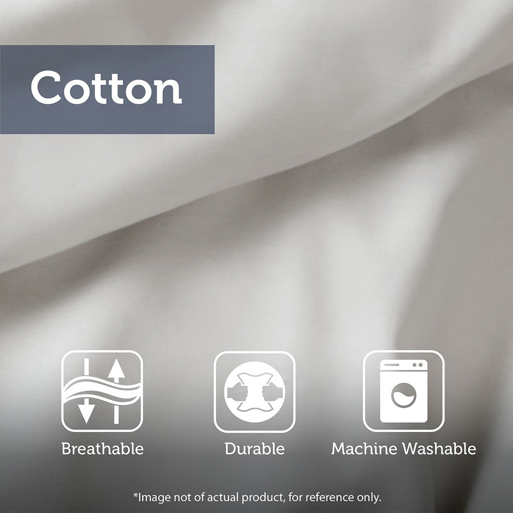 Tufted Cotton Chenille Medallion Fringe Coverlet Mini Set