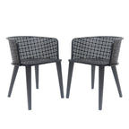 Milan Outdoor Dining Chair (Set of 2)