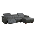 Wall-Hugger Reclining Sofa Modern Electric Control
