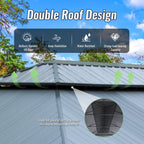 14'x24' Hardtop Gazebo with Resin Roof