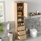 67.7" Tall Freestanding Bathroom Cabinet