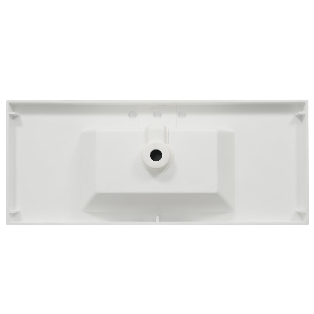 48" Resin Basin for Bathroom Vanity