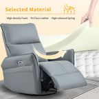 Power Swivel Rocker Recliner Chair for Adults