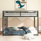 Adam Sturdy Twin Over Twin Bunk Bed Metal
