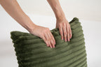 110.24" Fully Compressed Sofa in Corduroy