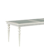 Maverick Platinum Finish Dining Table
