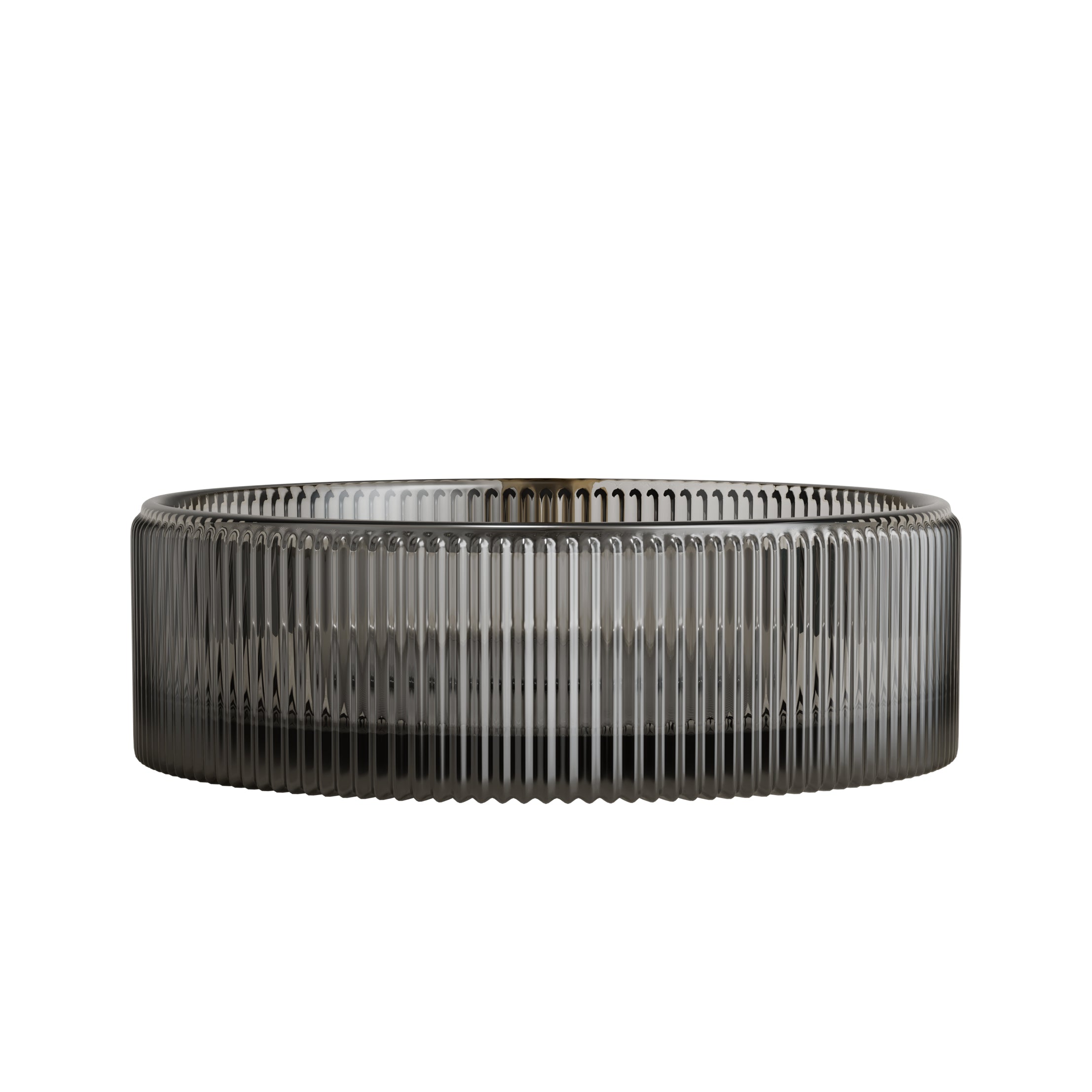Sonny 14'' Bathroom Round Crystal Glass Sink