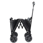 All-in-One Convertible Folding Trolley with Bench Seat and Dog Leash