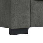 Upholstered Sofa with Toss Pillows