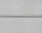 Anpu Faux Leather Cabinet