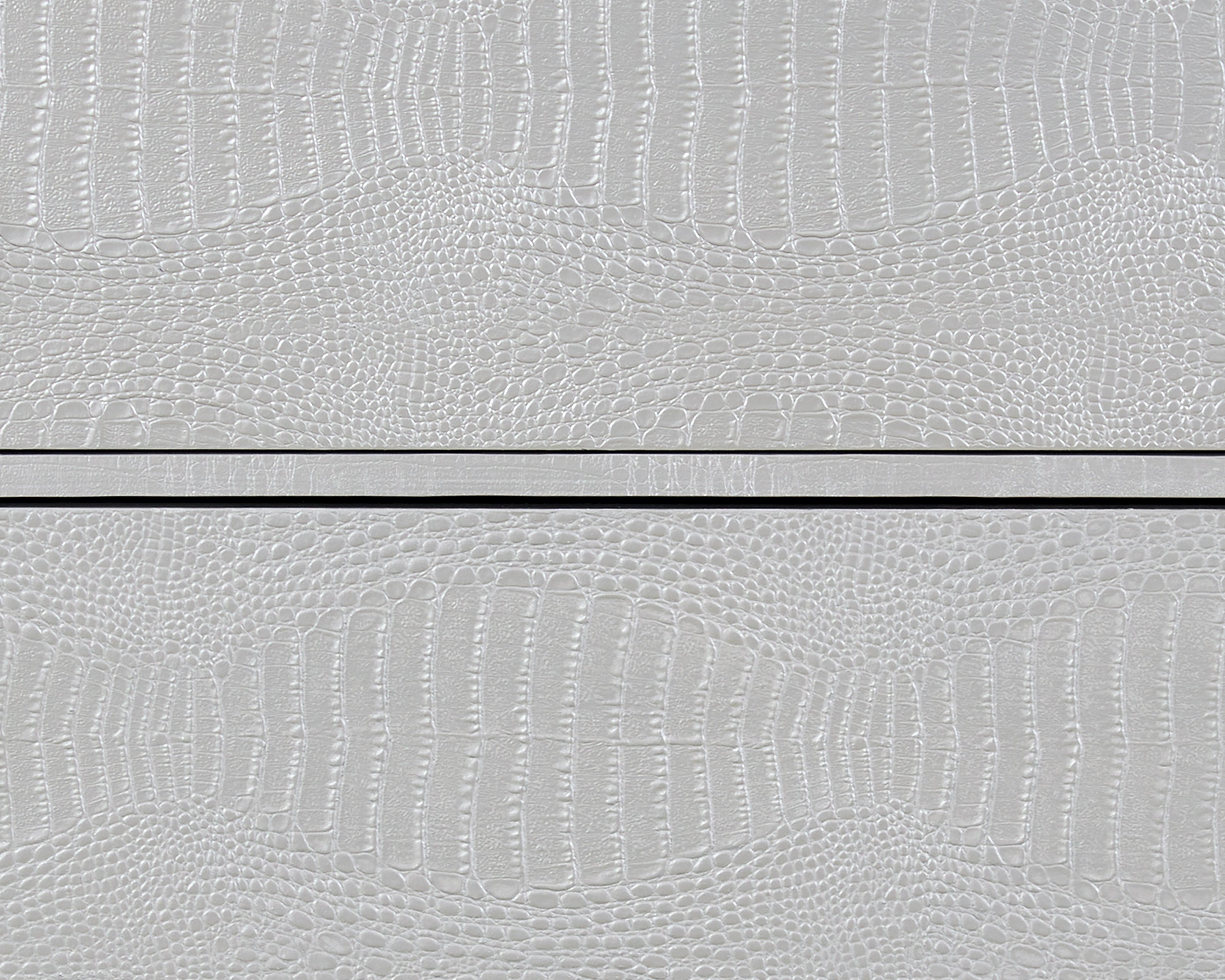 Anpu Faux Leather Cabinet