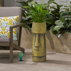 Glacier Cast Stone Urn