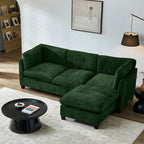 96.5" Sectional Couch for Living Room with Ottoman