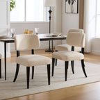 Wooden Dining Chairs Set of 2