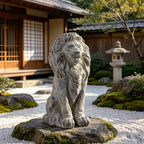 24.61" H Outdoor Lion Statue
