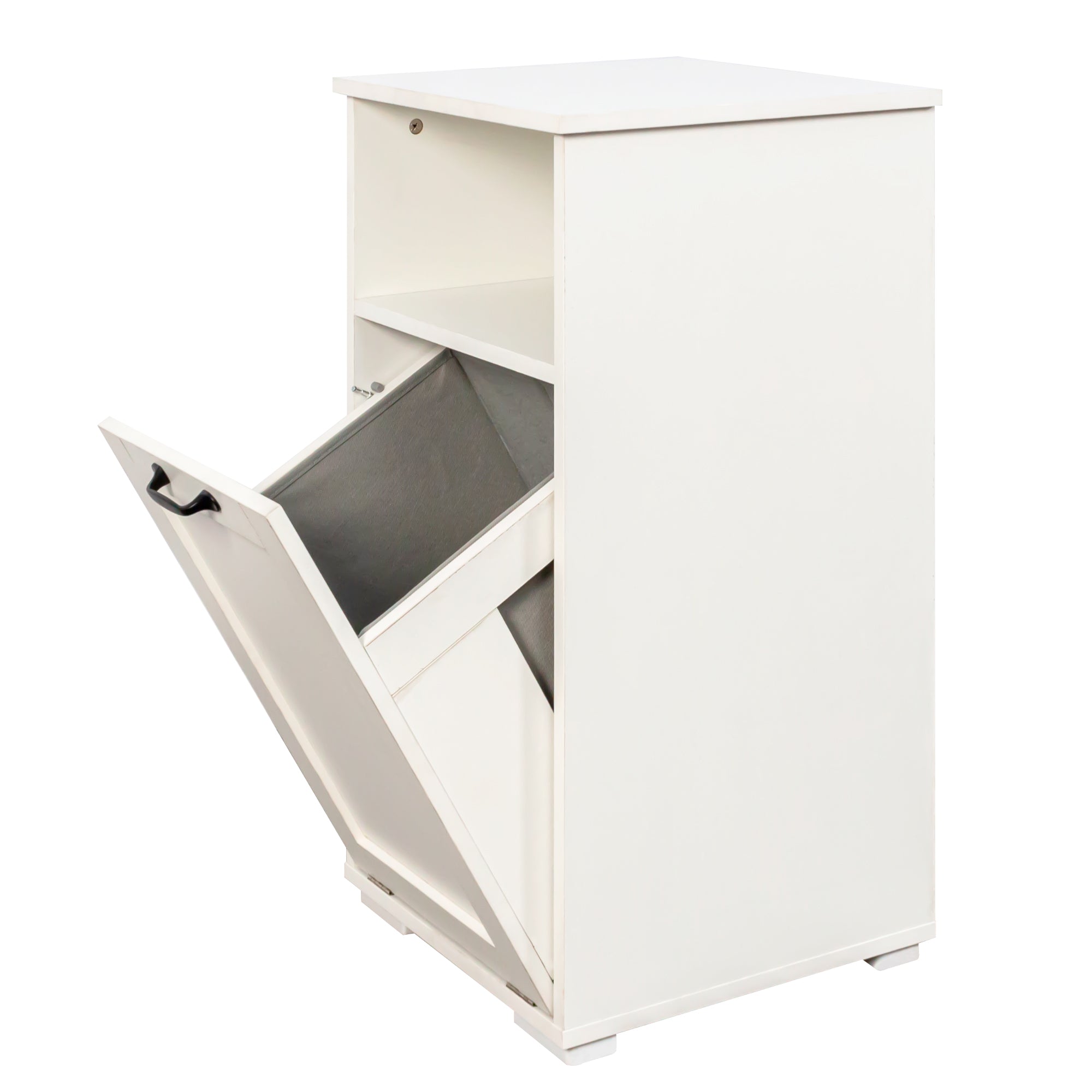 Laundry Cabinet with Removable Liner Bags