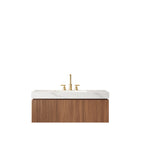 Muri 48" Bathroom Vanity & Sink, Floating Plywood Storage Cabinet