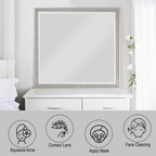 Sliverfluff Mirrored & Champagne Finish Mirror
