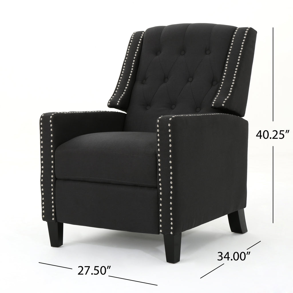 Classic Dark Recliner Chair