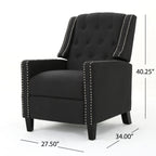 Classic Dark Recliner Chair