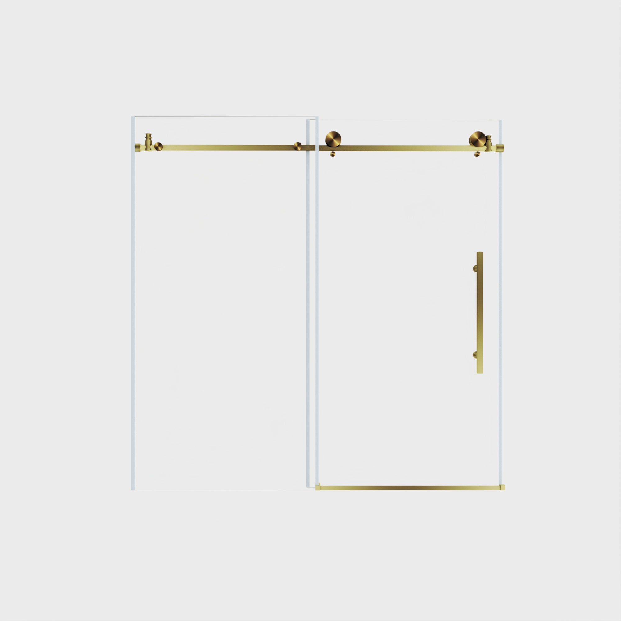 Frameless Shower Door 56-60" W x 60" H