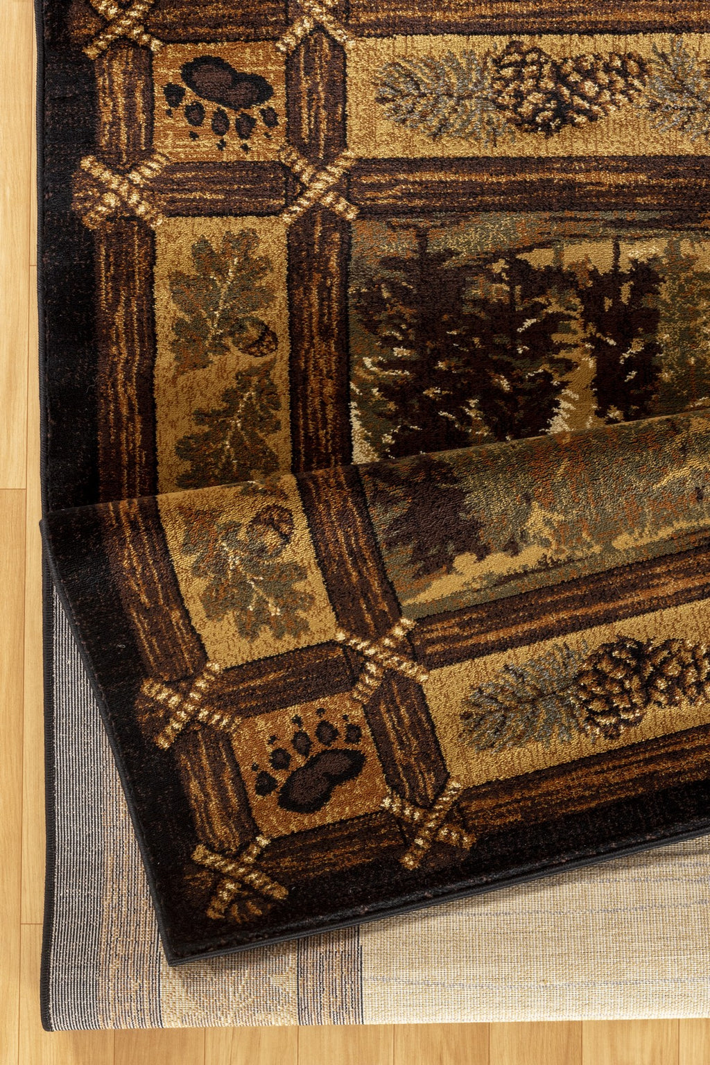 Nature's Nest Lodge Accent Rug
