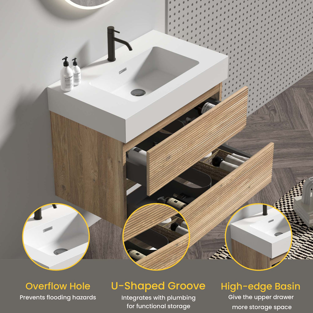 Grace 30 Rough Bathroom Vanity