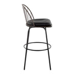 Riley 30" Fixed-Height Barstool with Swivel