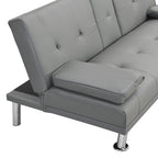 Sofa Bed with Armrest and Holders